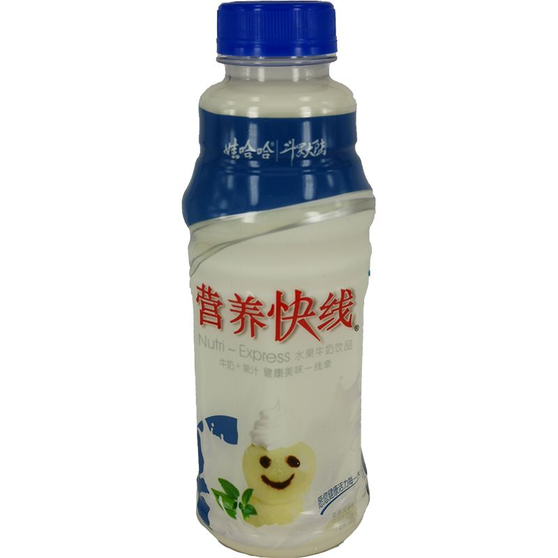 娃哈哈 营养快线 香草冰激凌味 500毫升 /Joghurtgetränk mit Vanille 500ml WHH