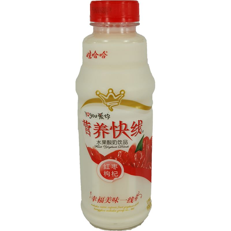 娃哈哈 营养快线 红枣枸杞 500毫升 /Joghurtgetränk mit Dattel und Wolfsbeere 500ml WHH