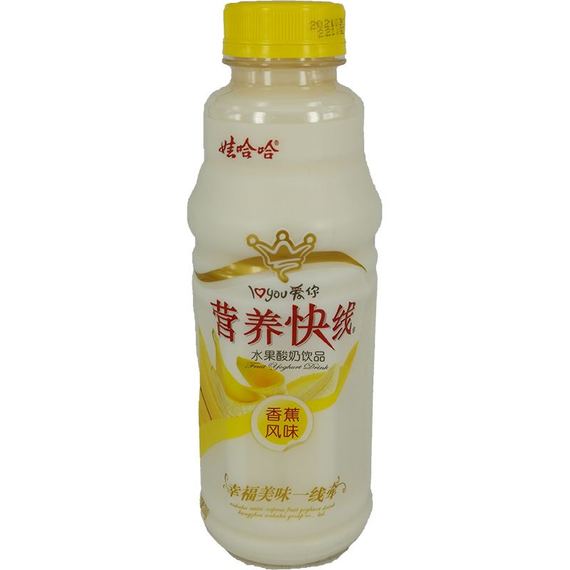 娃哈哈 营养快线 香蕉风味 500毫升 /Joghurtgetränk mit Banane 500g WHH