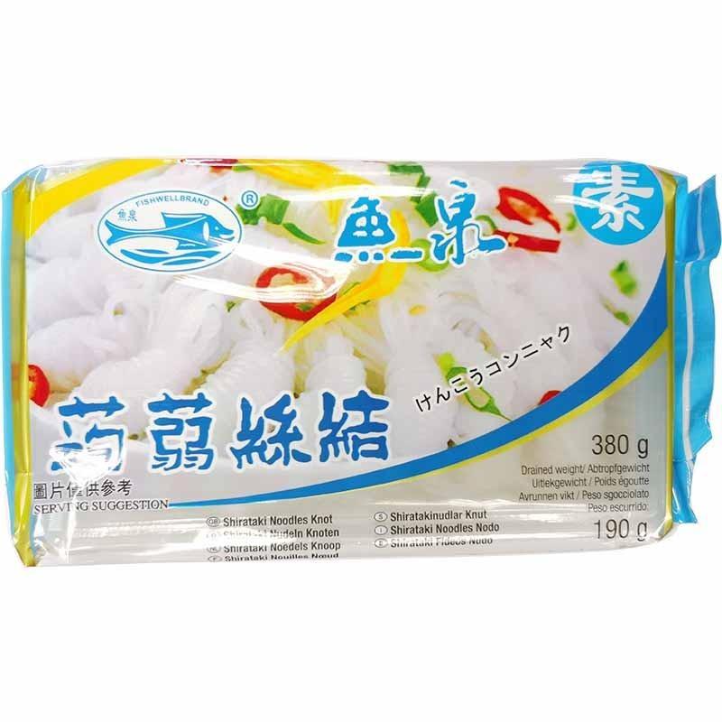 鱼泉 蒟蒻丝结 魔芋 / Shirataki Nudeln Knoten 380g FISHWELL