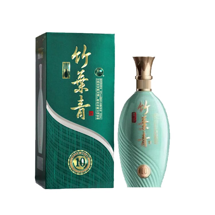 竹叶青酒 特酿 青瓷10年陈 38度 500毫升 /Bambusschnaps 38% Vol. 10 Jahr 500ml