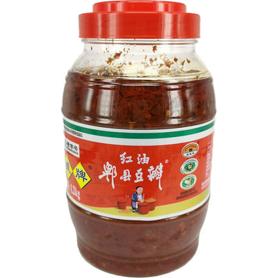鹃城牌 红油郫县豆瓣 1.2公斤 /Saubohnen Sauce in Chili Öl 1200g JUAN CHENG