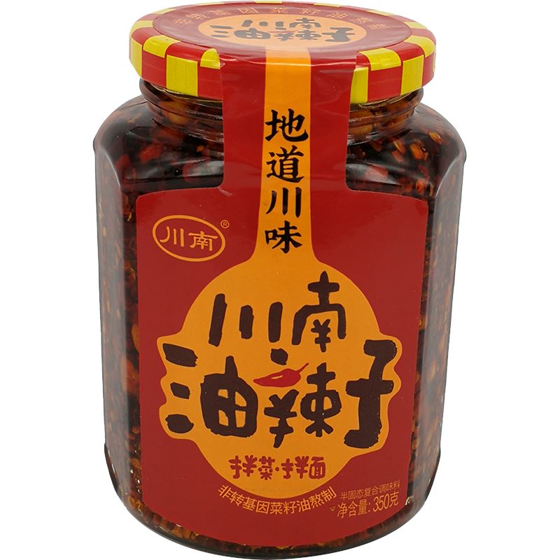 川南 油辣子 拌菜拌面 326克 /Chili-Oil 326g ChuanNan