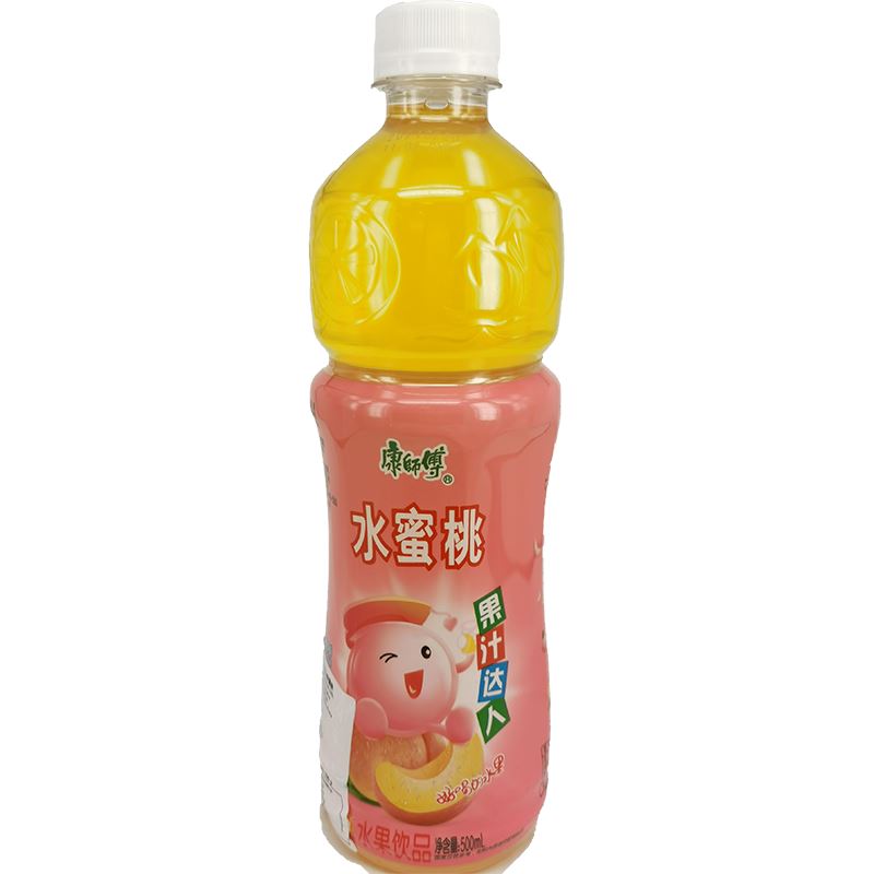 康师傅 水蜜桃 果汁达人500ml /Getränke mit Pfirsiche 500ml MASTER KUNG