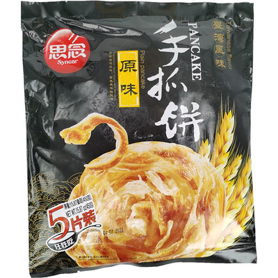 冰冻-Tiefgefroren! 思念 台湾风味手抓饼(原味)/Crispy Roti Paratha Original 450g