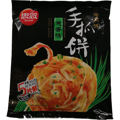 冰冻-Tiefgefroren! 思念 台湾风味手抓饼(葱香味)/Roti mit Frühlingszwiebel 450G