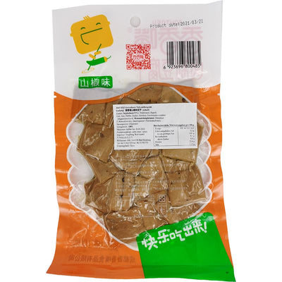 香香嘴 卤制豆腐干 烧烤味 100克 /Getrocknete Tofu gegrillt (wenig Scharf) 100g