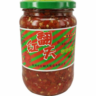 红翻天 蒜蓉剁辣椒 700克 /Eingelegtes Paprika 700g HongFanTian