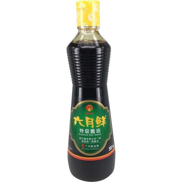欣和 六月鲜特级酱油 500毫升/Shinho Juni Premium Soyasoße 500ml
