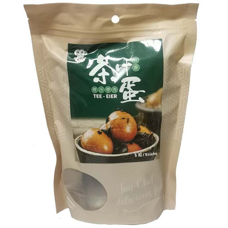 乐乐厨 五香茶叶蛋 带汁带壳 250克 5粒装 /Tee Eier, fünf Gewürze, essfertig 250g/5 Stk. LELECHU