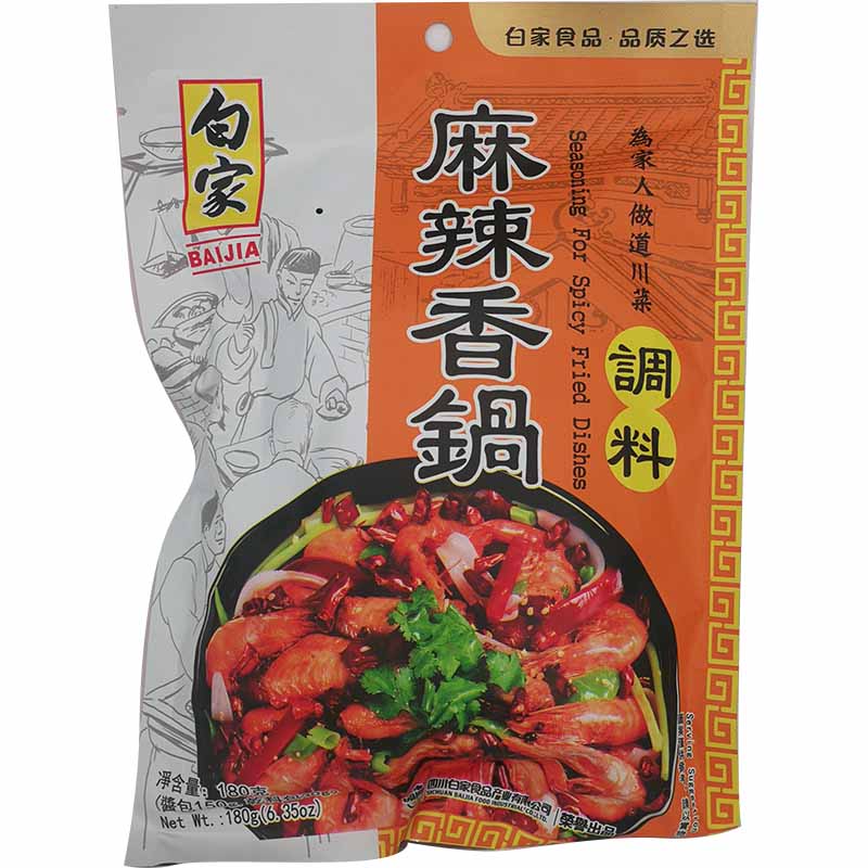 白家 麻辣香锅 180克 /Würziger Hot Pot 180g BAIJIA