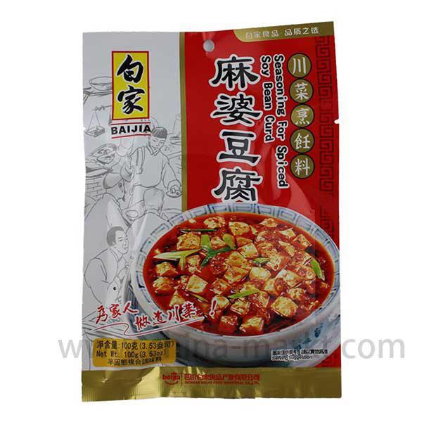 白家 麻婆豆腐 100克 /Würze für Mapo-Tofu 100g BAIJIA