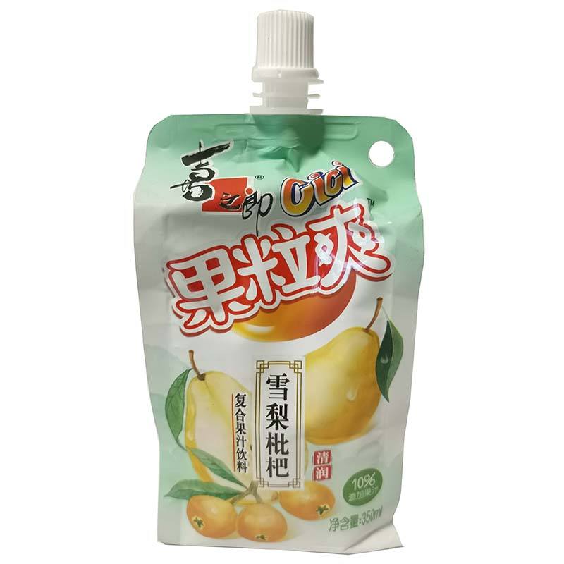 喜之郎 CICI果粒爽冰糖雪梨饮料 350毫升 /Birnengetränk mit Kristallzucker 350ml XZL