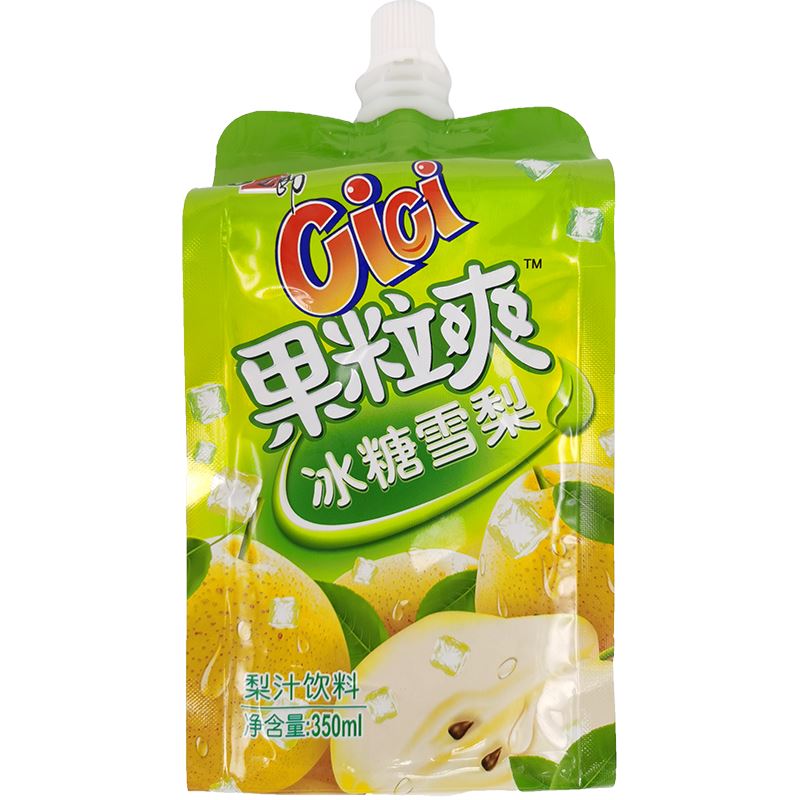 喜之郎 CICI果粒爽冰糖雪梨饮料 350毫升 /Birnengetränk mit Kristallzucker 350ml XZL