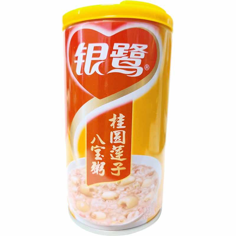 银鹭 桂圆莲子八宝粥 280克 /Klebreisbrei mit Longan und Lotus 280g YL