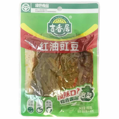 吉香居 红油豇豆 150克/ Bohnen mit Chiliöl JIXIANGJU 150g
