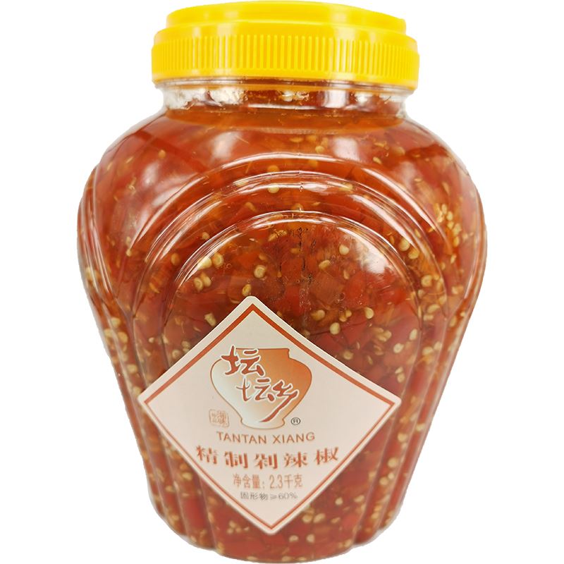 坛坛乡 精制剁辣椒 2.3公斤 /Chopped Chili 2.3kg Tantanxiang