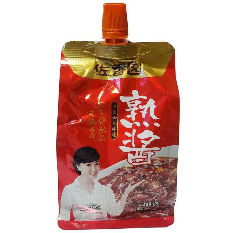 佐香园 熟酱 450克/ Sojapaste mit Chili 450g ZXY