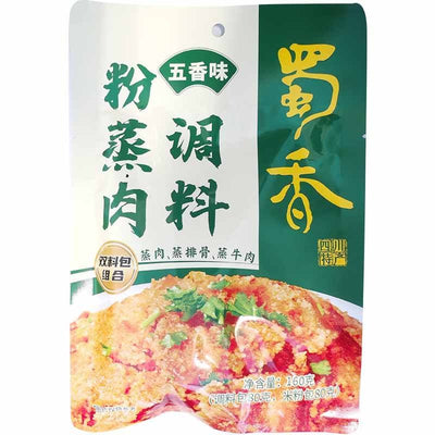 蜀香 五香粉蒸肉调料/Fleischgewürz mit Fünf-Gewürze- Pulver 160g