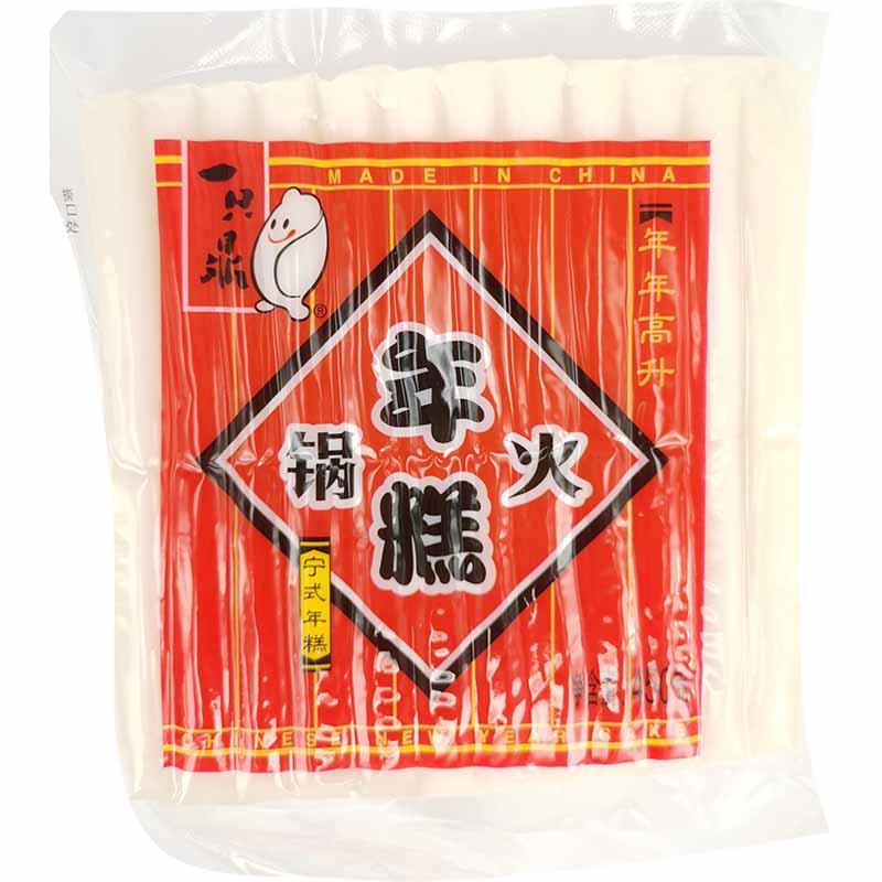 一只鼎 火锅年糕 450克 /Hot Rot Reiskuchen YiZhiDing 450g