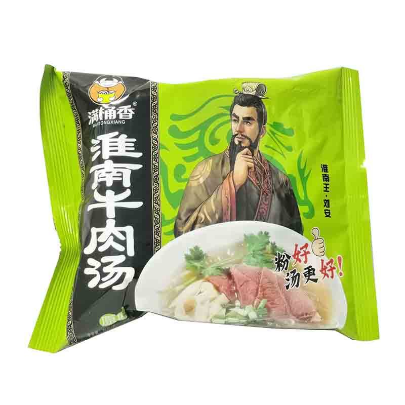 淮南牛肉汤 原味 袋装 135克/ Instant Glasnudeln Huainan Rindsuppe Klassik 135g