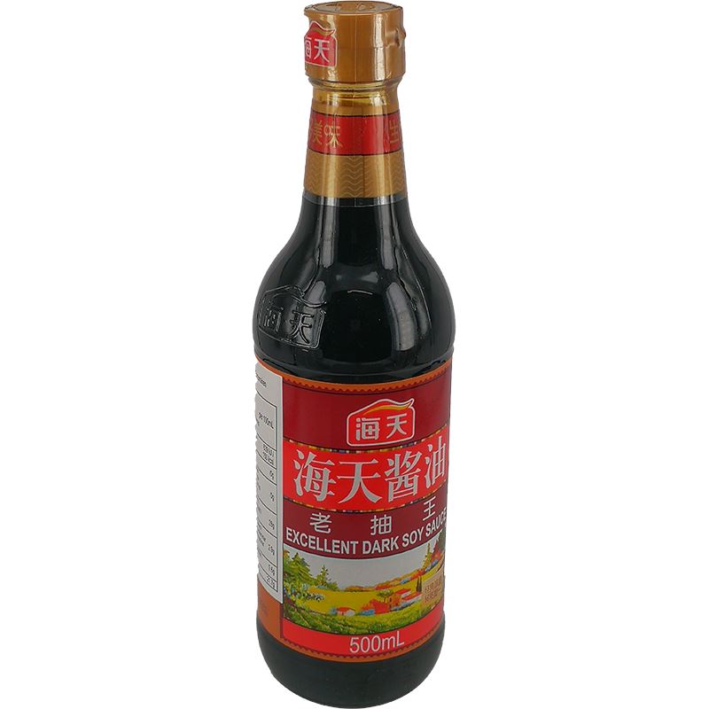 海天 招牌 老抽王 500毫升 / Ausgezeichnete dunkle Sojasoße HADAY 500ml