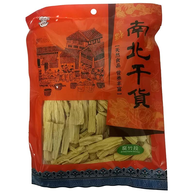 乐乐厨 腐竹段 200克/Frittierte Sojahaut Stöcke 200g LLC