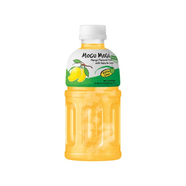 椰果饮料 芒果味 320毫升 /Mangogetränk mit Nata de Coco 320ml MOGU MOGU