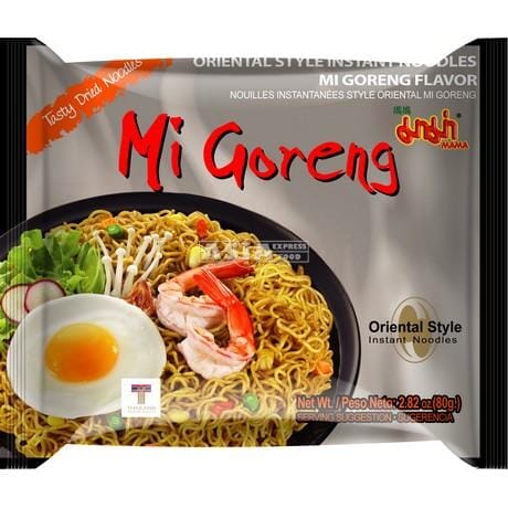 妈妈牌 东方风味方便面 干拌面 80克 /Instantnudeln  Mi-Goreng Oriental Style 80g MAMA