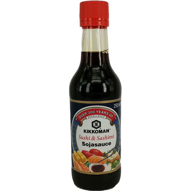 日本万字牌 寿司酱油 250毫升 / Sojasauce für Sushi Sashimi 250ml KIKKOMAN