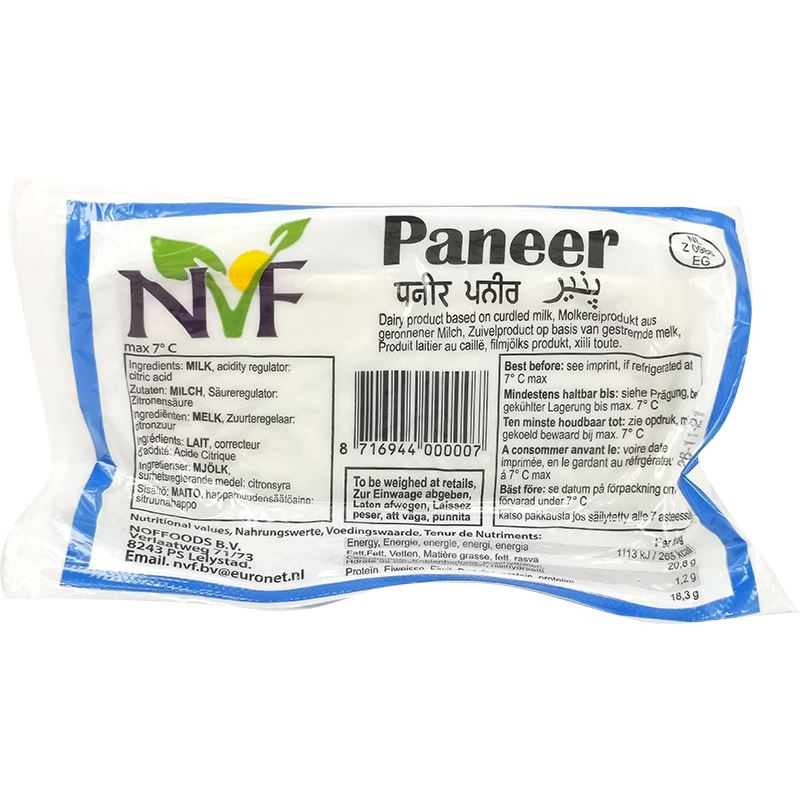 NVF 素食400克/Panir natural vegan Paneer 400g