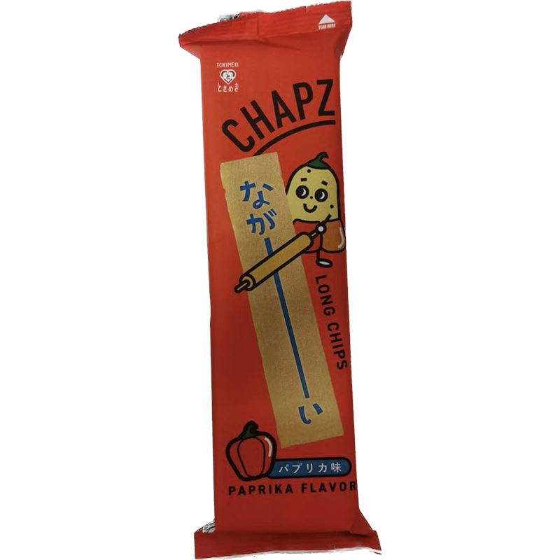 长薯片 青椒味/ Tokimeki Chapz Lange Chips Paprika Geschmack 75g