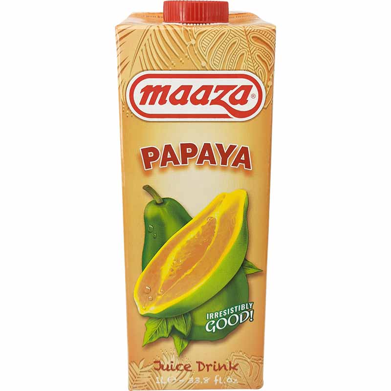 木瓜汁 1升装/ Papaya Saft 1L maaza