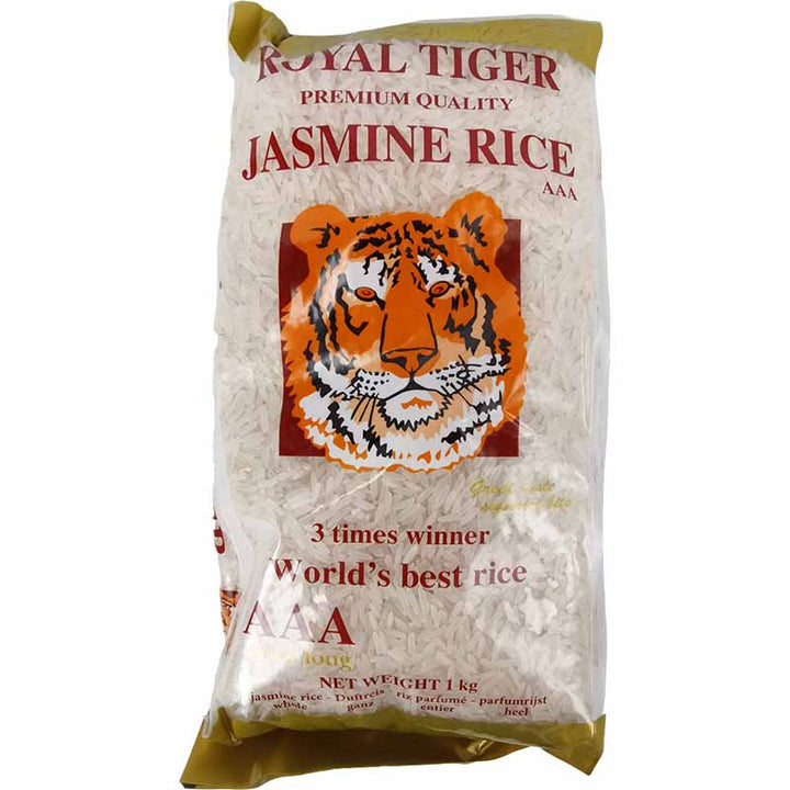 皇家虎牌 茉莉香米1公斤/Jasminreis AAA 1kg Royal Tiger