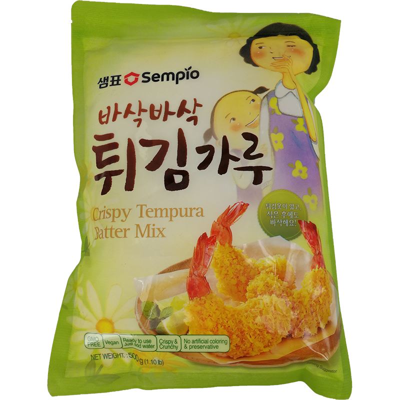 韩国脆皮天妇罗混合面糊500克/Backmischung für Tempura-Gerichte 500g Sempio