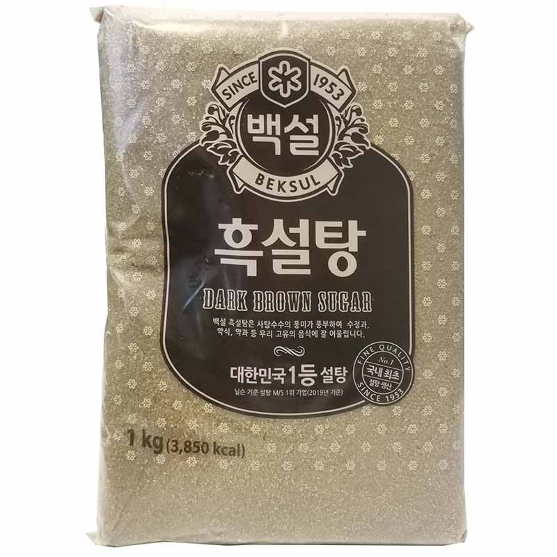 韩国 红糖 1公斤 /Koreanischer Brauner Zucker 1kg