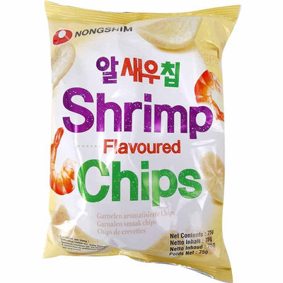 农心 韩国虾片 75克/ Chips mit Garnelen Geschmack 75g NONGSHIM