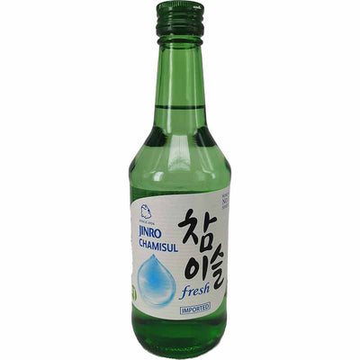 真露 韩国烧酒16.9度 350毫升 /Jinro Chamisul fresh Soju Vol. 16.9% 350ml