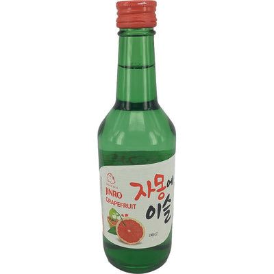 真露 韩国烧酒 葡萄柚子味 360毫升 /Jinro Grapefruit 13% Vol. 360ml