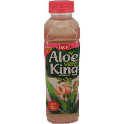 韩国芦荟饮料 桃子味 500毫升 /Aloe Vera Getränk Pfirsich Getränk 500ml OKF