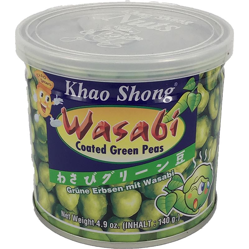 芥末绿豆 140克/ Mit Wasabi überzogene grüne Erbsen 140g Khao Shong