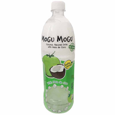 椰果饮料 椰子味 1升/ Kokosgetränk mit Nata de Coco 1L MOGU MOGU