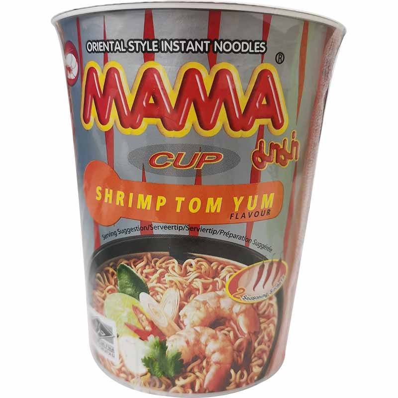 妈妈牌 东方风味方便杯面 冬阴功味 70克 /Instant Cup Nudeln Garnelen Tom Yum Oriental Style 70g MAMA