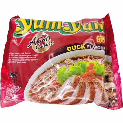 YumYum 鸭肉味方便面 60克/ Instant Nudeln Tom Yum Entegeschmack 60g