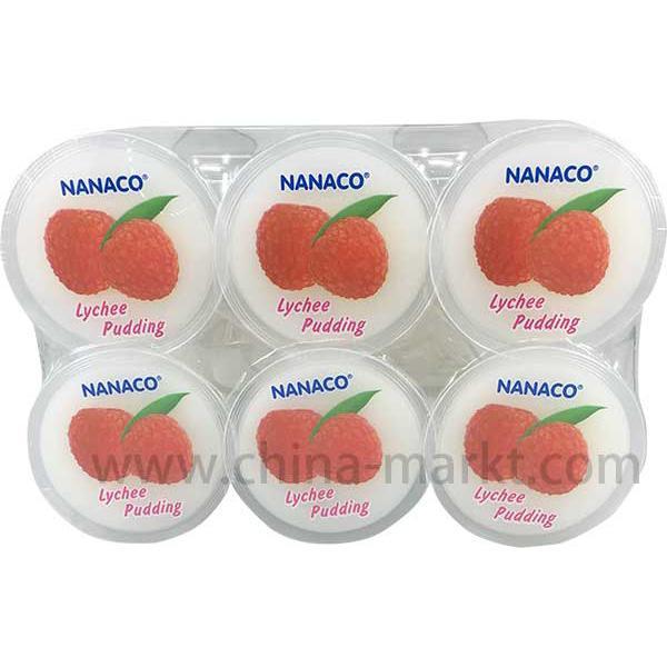 泰国 荔枝布丁 480克 /Pudding Litschi 80g*6 NANACO