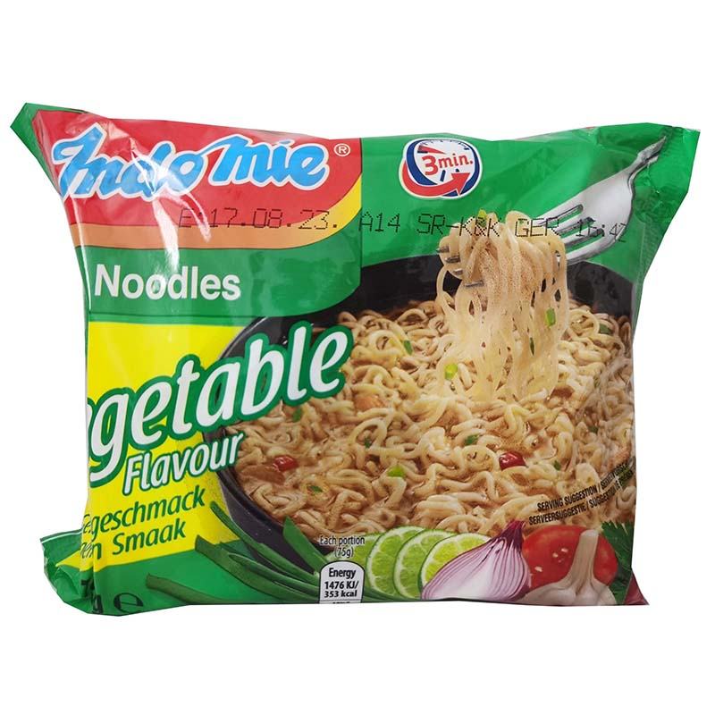 印尼 柠檬蔬菜味 捞面方便面 75克/Instant Nudeln Gemüse Limone Geschmack 75g Indomie