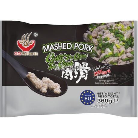 冰冻-Tiefgefroren! 正点 肉滑 黑胡椒味 360克/Schweinepüree Schwarzer Pfeffer 360g AUTHENTIC