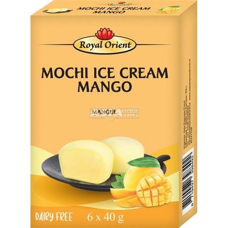 冰冻-Tiefgefroren! 皇家 芒果味麻糬冰激凌6*40克/Mochi Eis Mango 6*40g ROYAL ORIENT