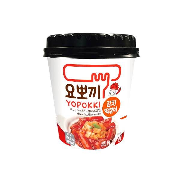 韩国永丰即食炒年糕 泡菜味 微波杯 140克/ Reiskuchen Yopokki Kimchi 140g YOUNGPOONG