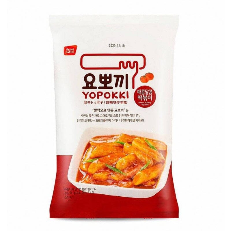 韩国年糕 甜辣味 280克 /Reiskuchen Süß & Pikant 280g YOUNGPOONG